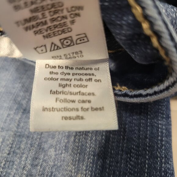 Maurice's M Jeans Size Mid Rise 24W PLUS Host Pick - Picture 5 of 6